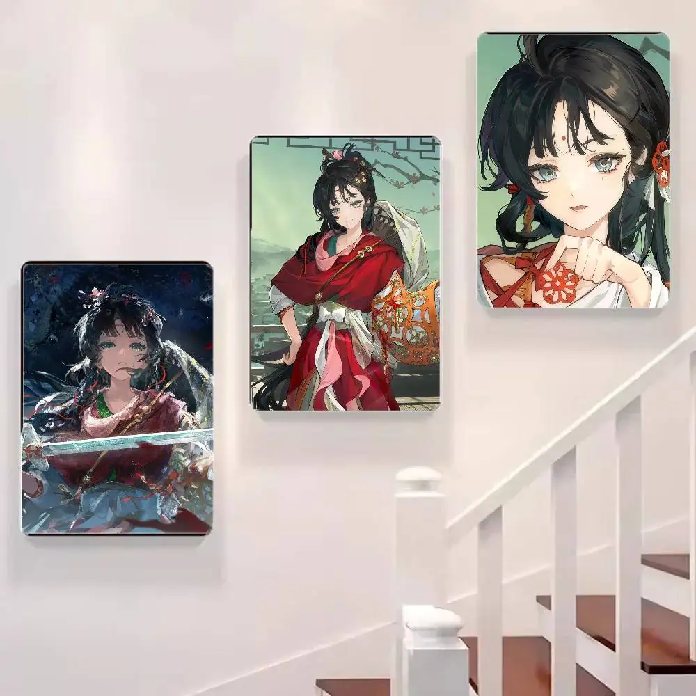 Paper Heron Anime R-Reverse 1999 Posters Living Room Bar Cafe Quality Canvas Vintage Style Comics Painting Art Home Wall Decor