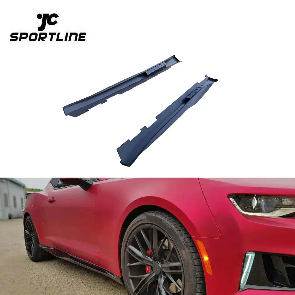 1LE Side Skirts of Body Kit for Chevrolet Camaro SS ZL1 LS LT 16-18custom