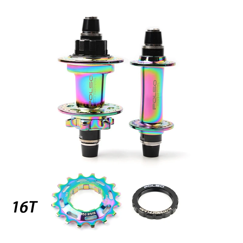 Polso-bmxレースハブ,bmx,アルミニウム合金,自転車部品,100x 3/8, 110x