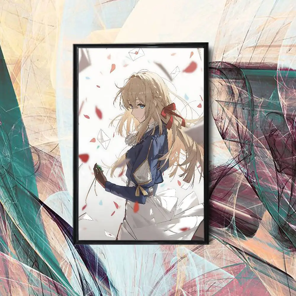 Mechanical prosthetic hand Violet Evergarden Poster Poster Paper Print Home Living Room Bedroom Entrance Bar Cafe