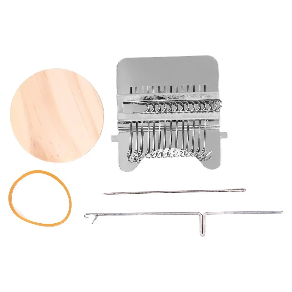 

Durable Small Size Mini Weaving Loom Mini Speed Type Textile Machine Portable Handheld Hand Weaving Tool DIY Craft