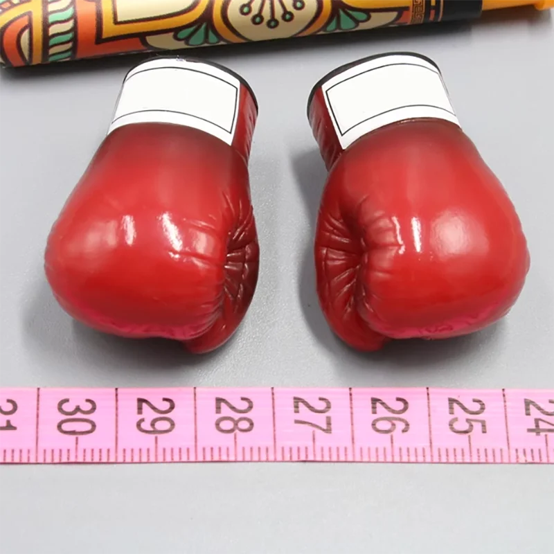 

1/6 Scale Modern Fashion Professional Competition Free Fight Red Boxing Model Is Suitable For Collection And Display