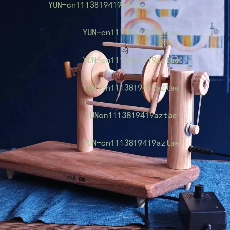 Speed‑Adjustable Electric Spinning Machine, for Pet Fur Wool Cotton Household Processing