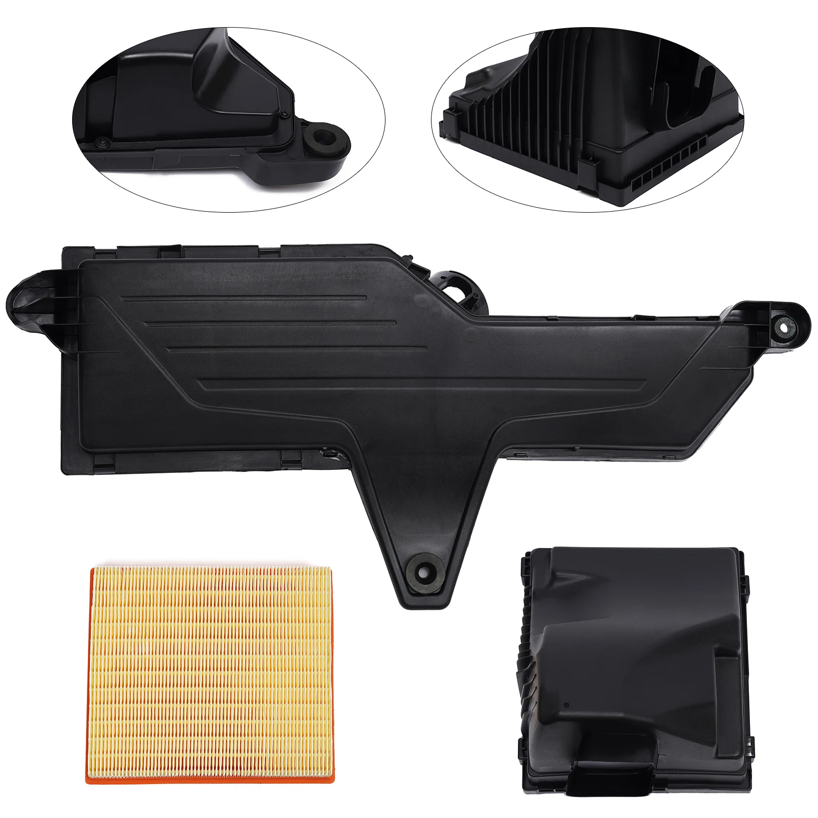 Air Cleaner Intake Filter Box Assembly Durable Air Filter Kit Fits 2014-2016 BMW 228i 320i 328i 428i New Filter Housing Box