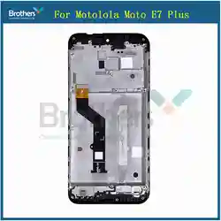 For Motolola MOTO E7 Plus Display XT2081-1 Display Touch Screen LCD Digiziter Assembly For Moto G9 Play XT2083-1 LCD