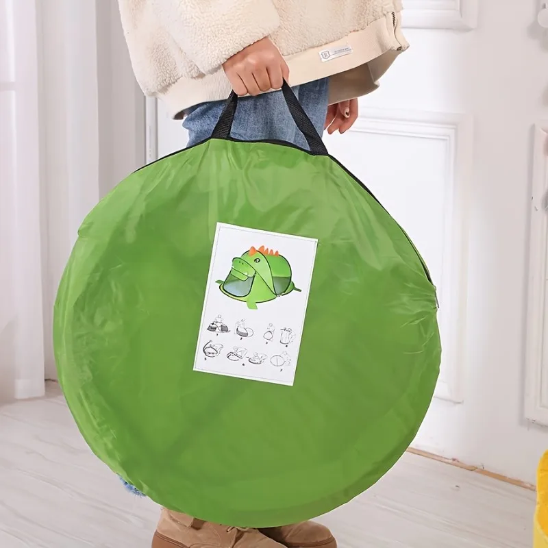 Tienda de juegos para niños de 100x182x80cm, juguete de malla transpirable, casa de juegos portátil emergente para interiores y exteriores, tienda segura para bebés y niños pequeños