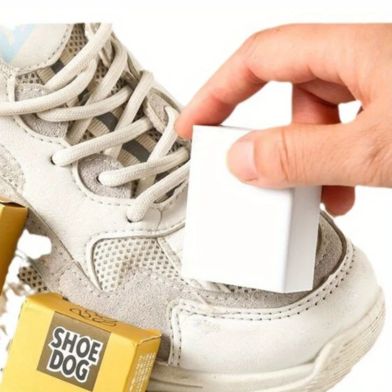 1/2pcs Shoe Loading Cleaning Eraser Effective Stain TPE Material Sneaker Wear Eraser Suit Easy to Hold Sneaker Cleaner