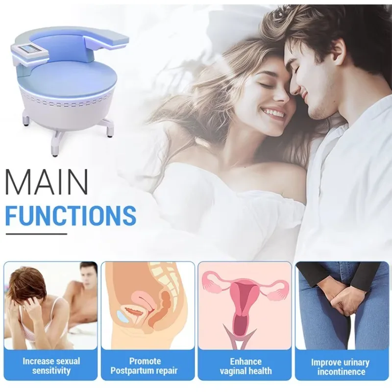 Pelvic Floor Chair Electronic Muscle Stimulator Chair Machine for Postpartum Healing Urinary Incontinence Therapy