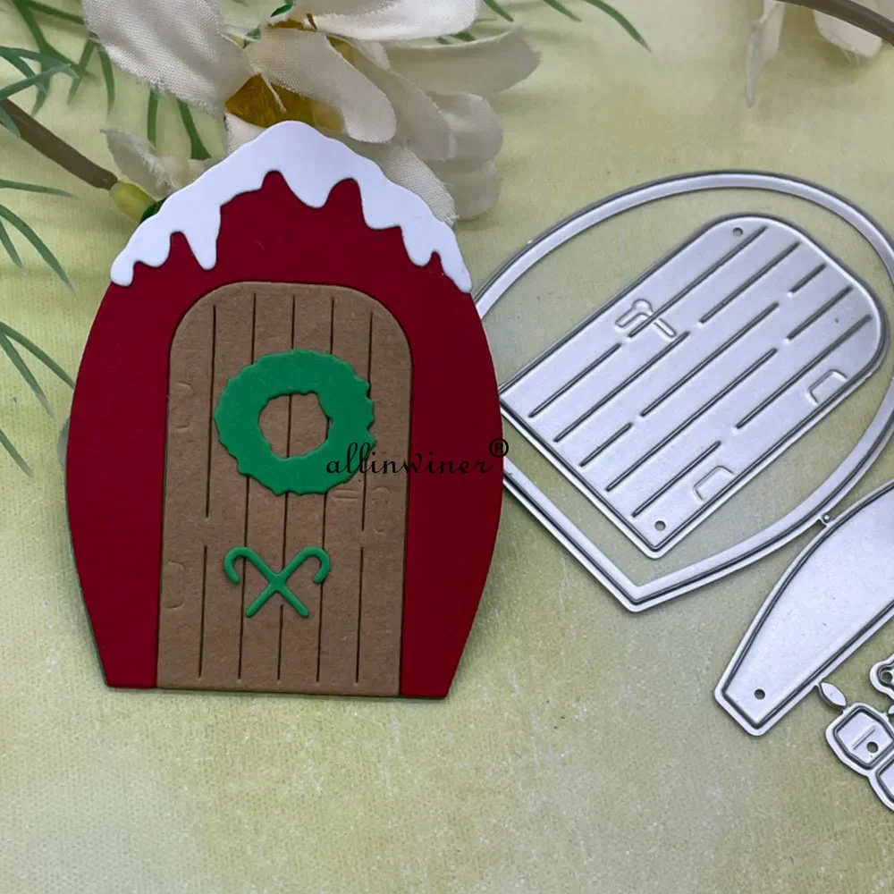 

New snow door decoration DIY Craft Metal Cutting Die Scrapbook Embossed Paper Card Album Craft Template Stencil Dies