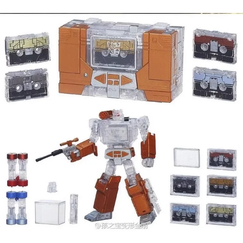 TransDevices Studio Series Robot Toy, Hasbro Platinum Master, Transparent MP13 Soundwave Limited avec 5 bandes, Hobby Gift, En stock