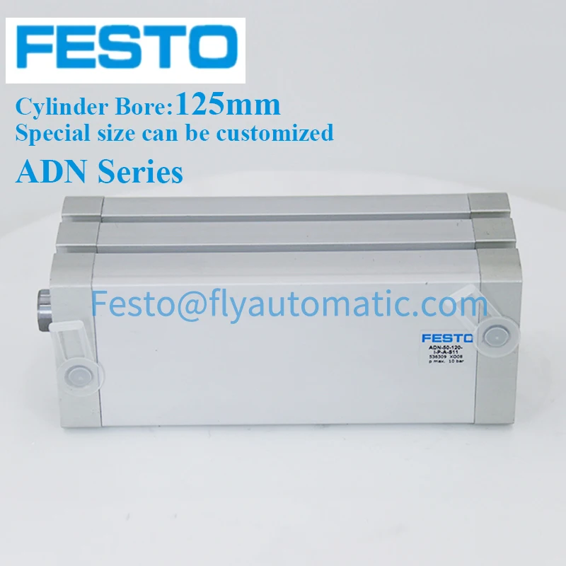 FESTO ADN-125-10-15-20-25-30-32-40-50-60-63-80-100-I-A-P-A ADN Compact Cylinder