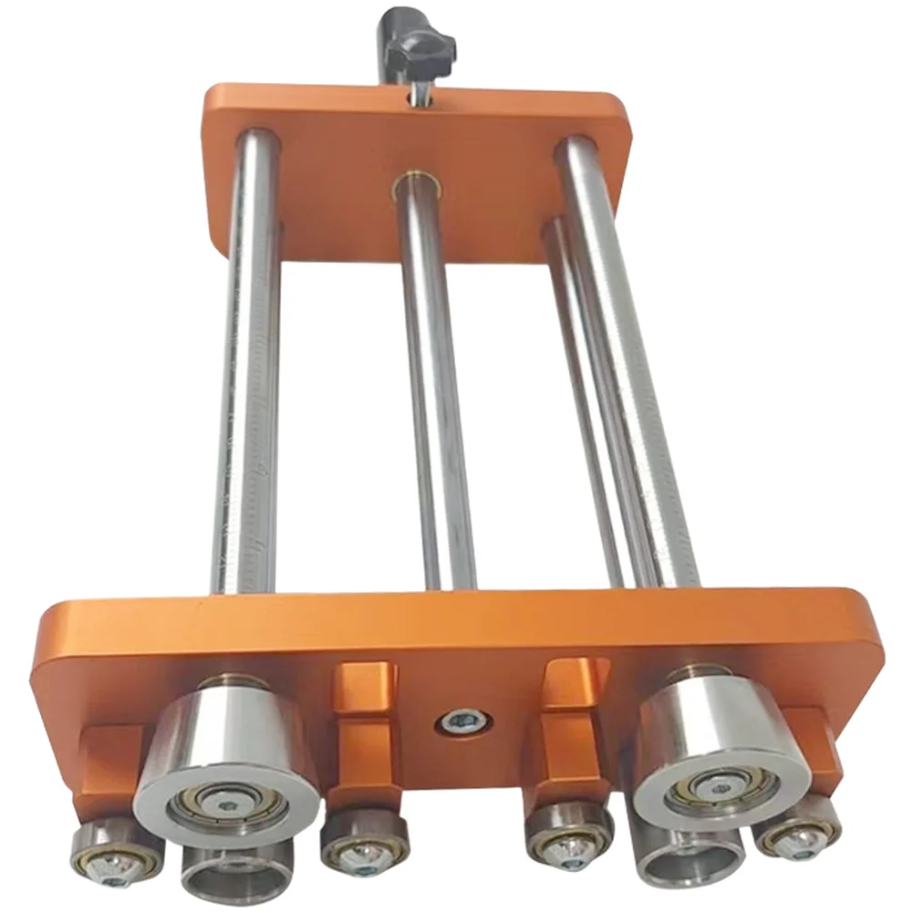 Metal Bender 2 Station Sheet Metal Roller Tool For Roofing Iron Plate Bending Machine With Adjustable Depth Gauge
