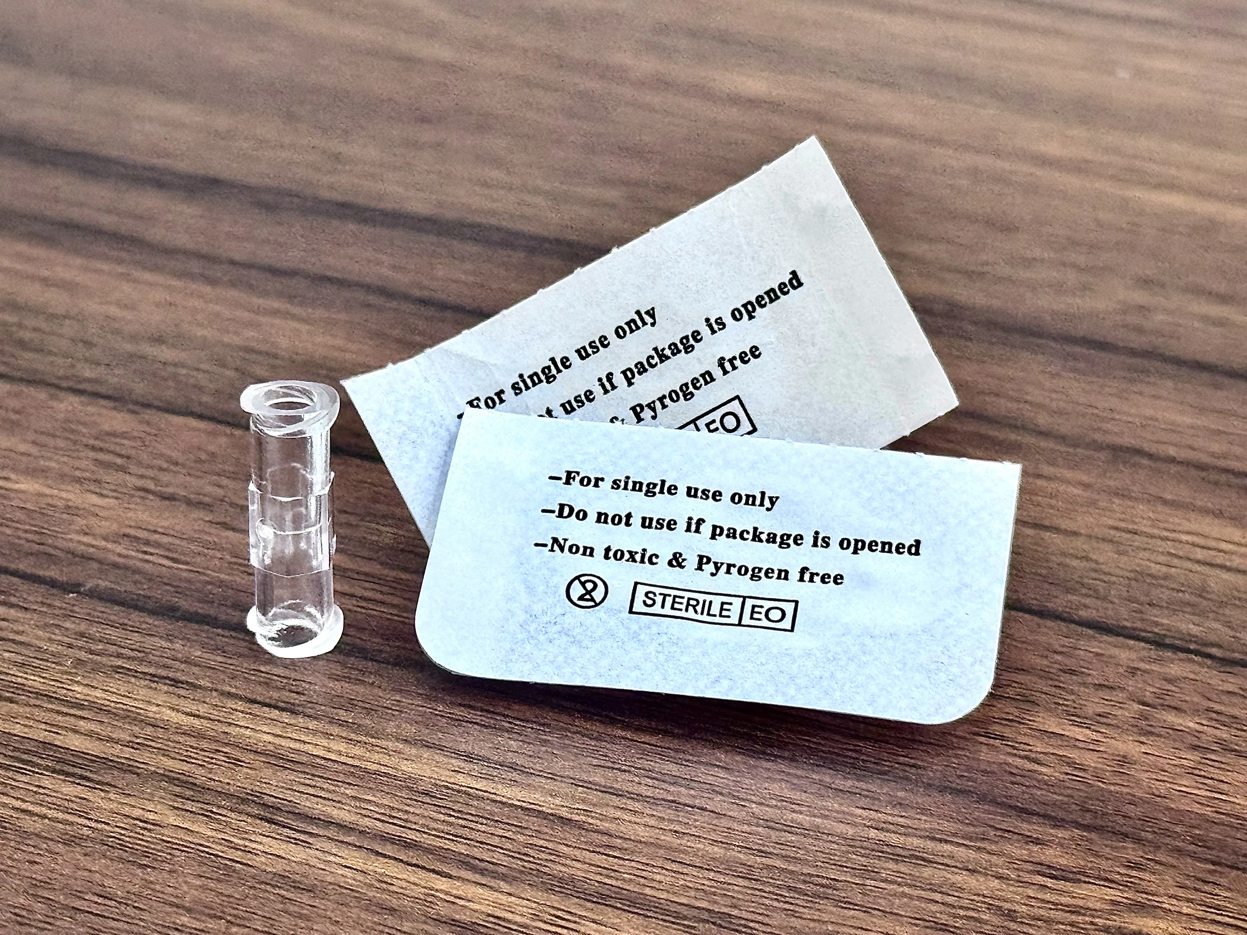 Sterile Luer Syringe Connector Coupler Sterile Female to Female Disposable Thread Conversion Straight Through Tool Parts