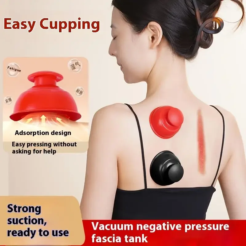 

Anti-cellulite Silicone Suction Cup Ventosas Massage Body Cups Vacuum Cupping Therapy Masajeador Face Sucker Slimming Jars