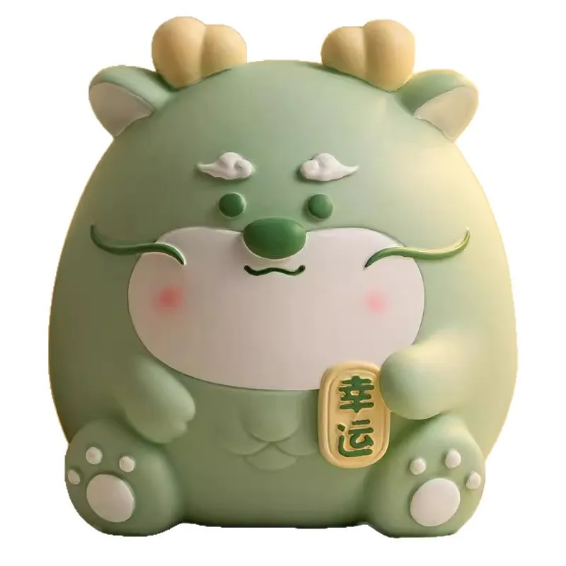 الأطفال أصبع البنك الكتابة على الجدران الإبداعية Kawaii حصالة السيراميك عشية عيد الميلاد هدية عيد الميلاد تمثال ديكور المنزل #5