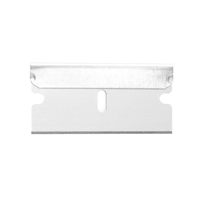 Auto-Glasreinigungsschaber für Autofenster und Aufkleber, Kratzfreier Schaber mit Metall- und Kunststoffklingen, Ofen- und Kochfeldschaber – Detail 11