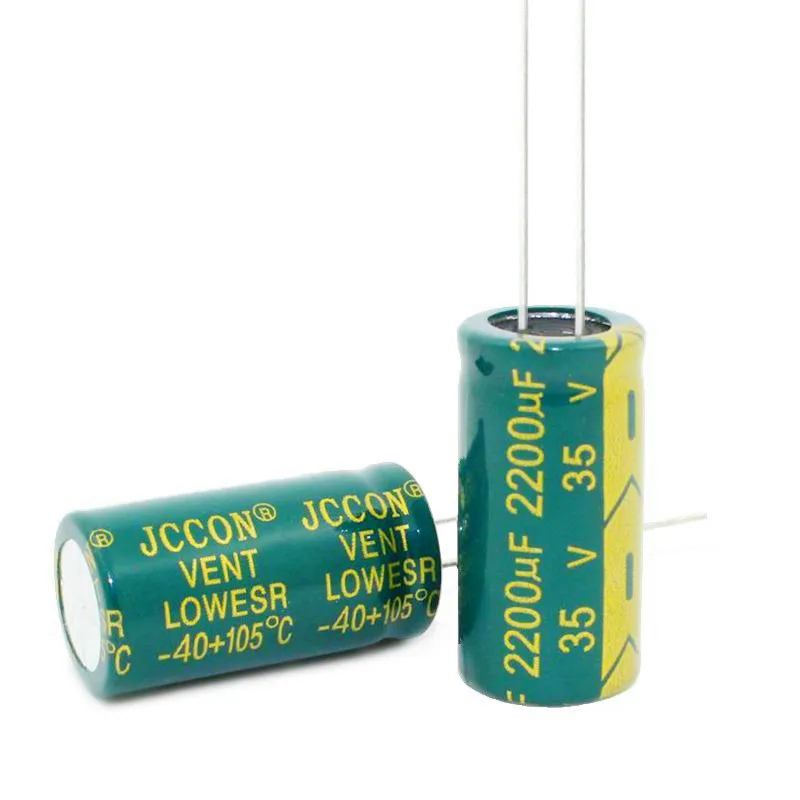 100PCS 68UF 1000UF 1500UF 2200UF 3300UF 250V 50V 35V 25V 13*25MM high-frequency low-impedance  Electrolytic Capacitor