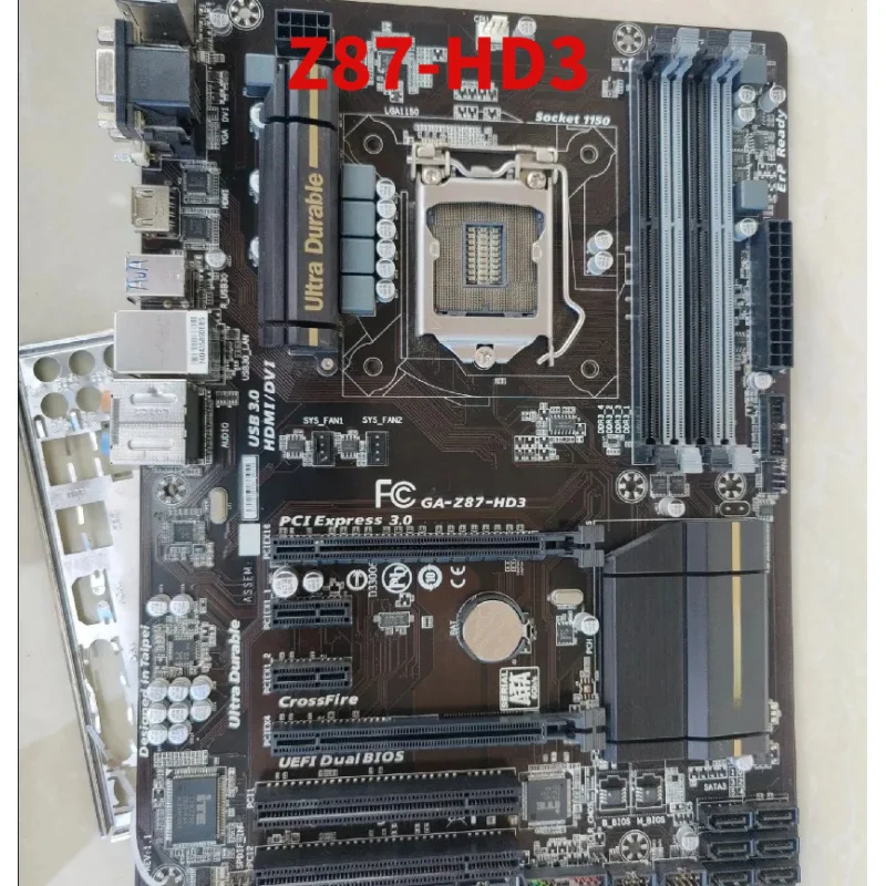 

Подходит для материнской платы Gigabyte Z87-HD3 LGA1150 ATX DDR3 (поддерживает i5-4460/4590, E3-1230 v3/1231 v3)