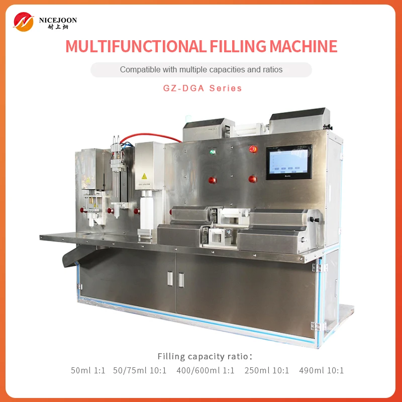 Filling machine resin adhesive package machine