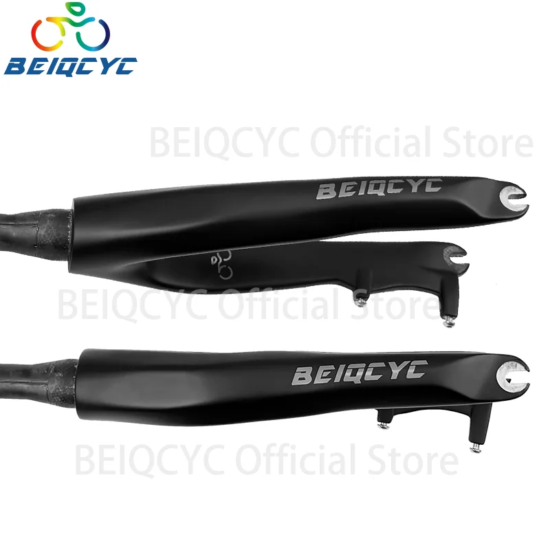 

20" 24"Carbon Fiber Front Fork Kid's Bike Front Fork 1/8"-1 1/2"Tapered Mountain Bike Rigid Fork QR 20 inch / 24 inch Forks