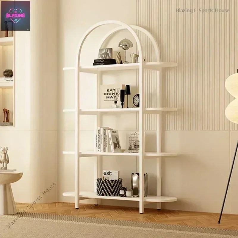 Nordic Bookcases Regal Shelf Storage Shelves Minimalist Living Room Bookshelf White Organizer Estante Para Livros Room Furniture