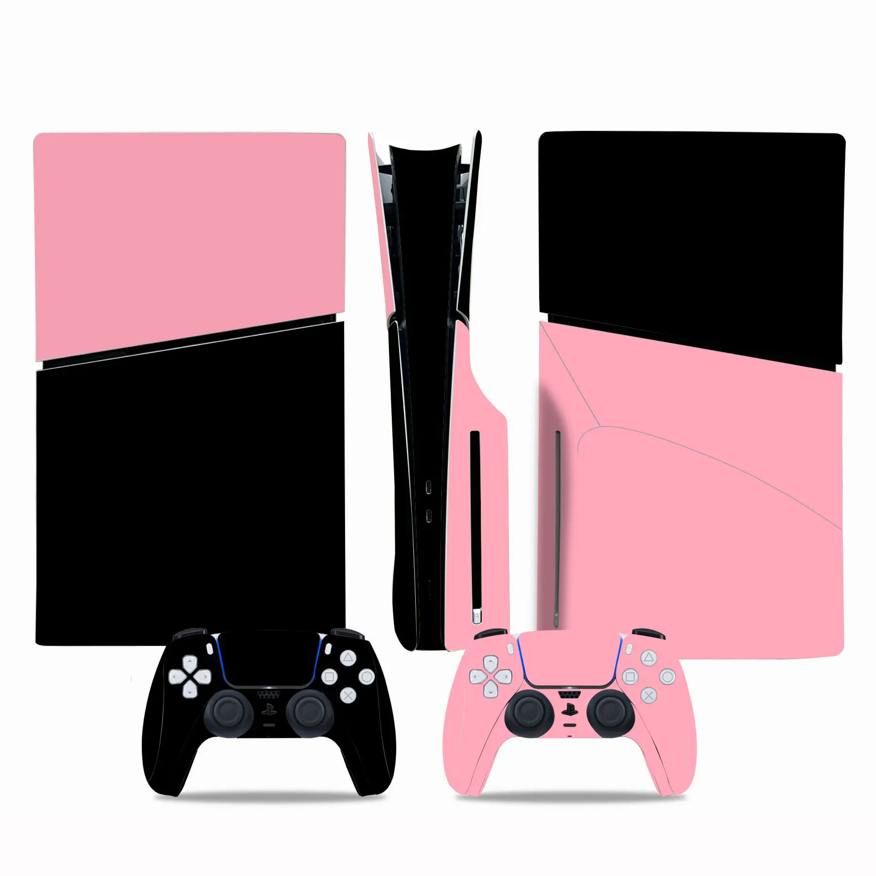 

FOR PS5 SLIM Standard Disc Edition Sticker Decal Cover fConsole & Controller PS5 SLIM Skin Frosted film Sticker Vinyl