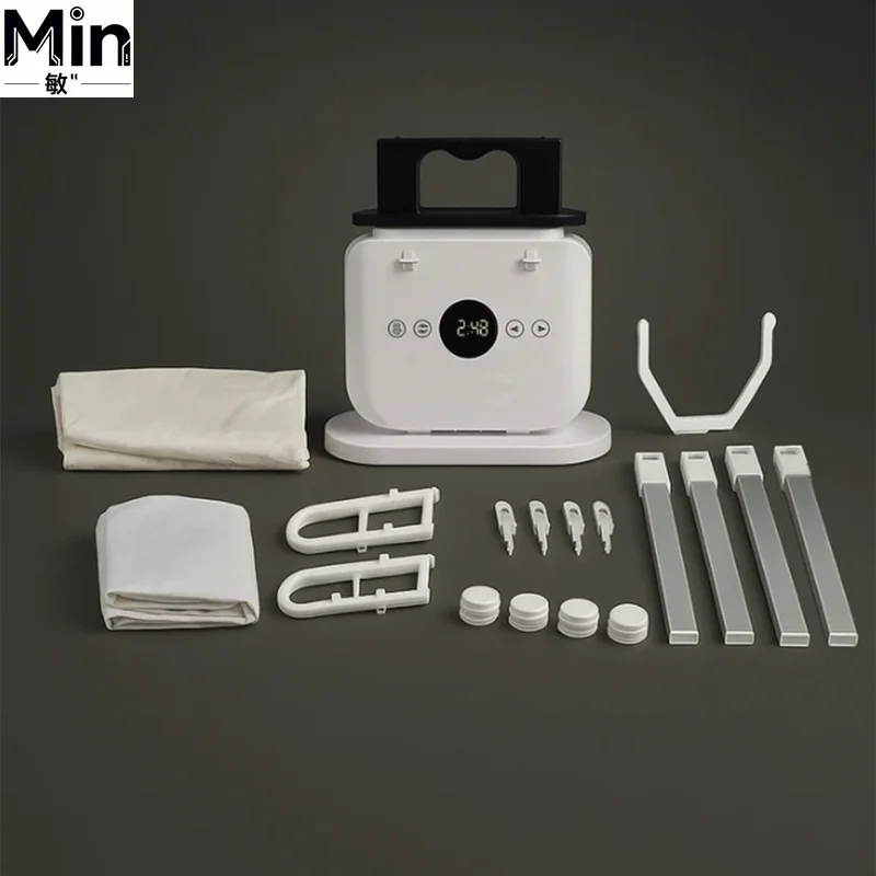 Automatic Portable Mini Folding Garment Iron Machine Clothes Dryer Air Dry Heater for Home Travel Use