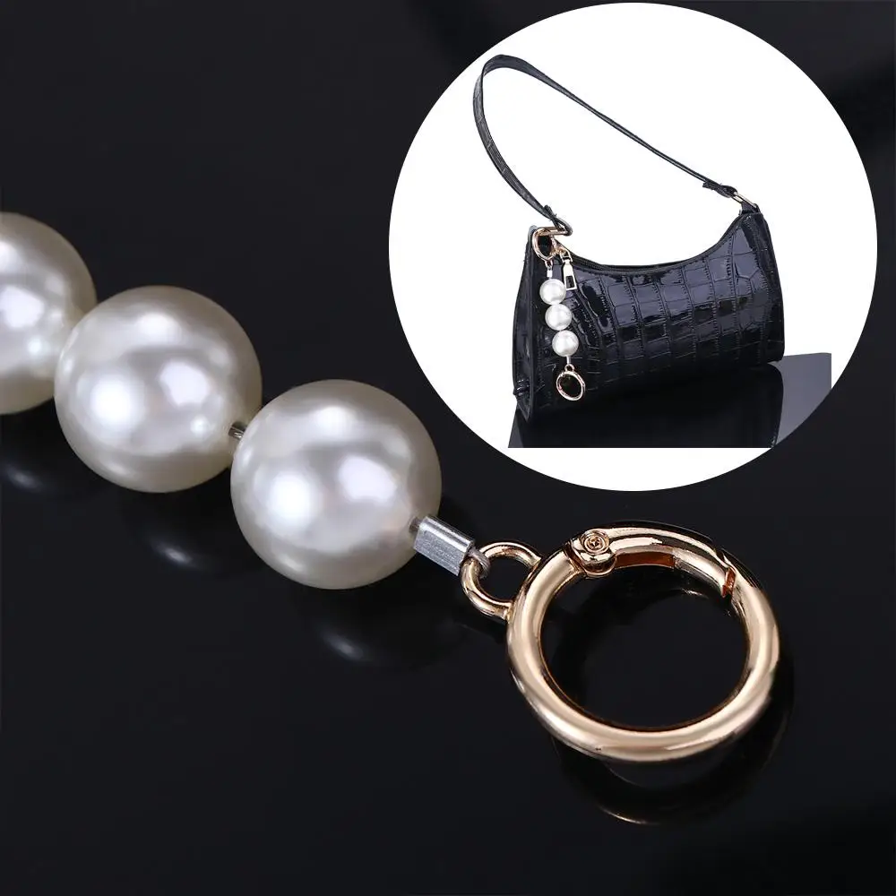 Multifunction Shoulder Bag Accessory Artificial Pearl Bag Strap Extender Purse Extension Chain Handbag Handles Bag Belt