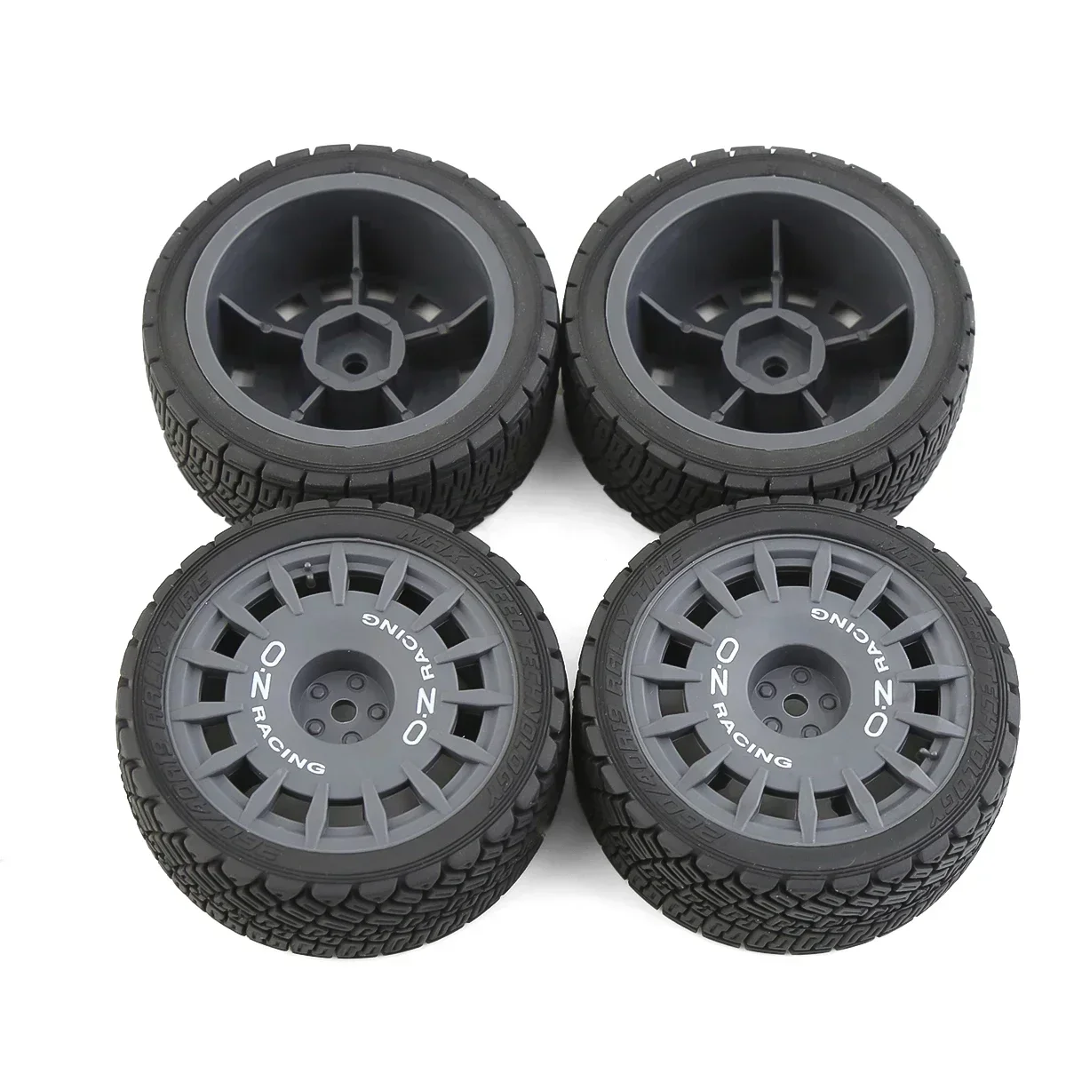 Dla Tamiya TT01 TT02 XV01 TA06 PTG-2 HPI WR8 HSP 1/10 1/12 1/14 RC Car Upgrades Parts RC Racing Car Tires On Road Tire Wheel