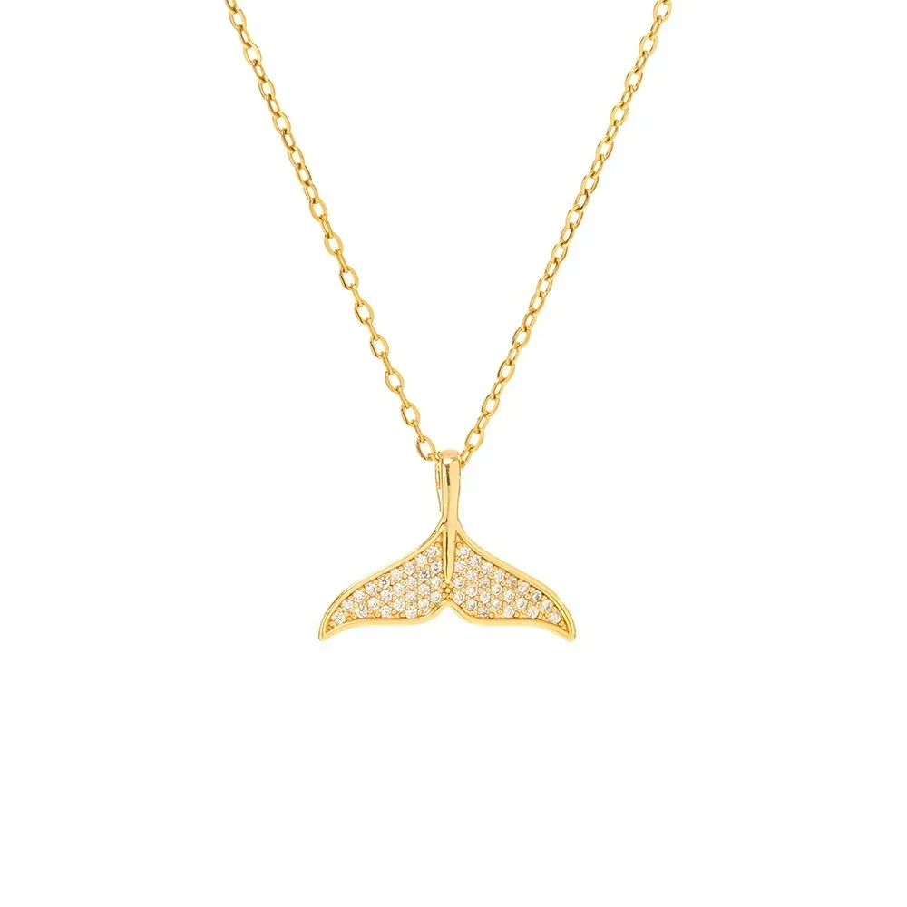 Новое красивое колье «рыбий хвост» 2025 года с летним дизайном Instagram с помощью ниши и легкой роскошной конструкции.