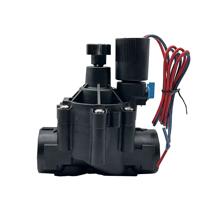 

1/2" 3/4" 1" Water Solenoid Valve With Flow Adjustment 220V 12V 24V Normally Closed Solenoid Valves For Garden Irrigation