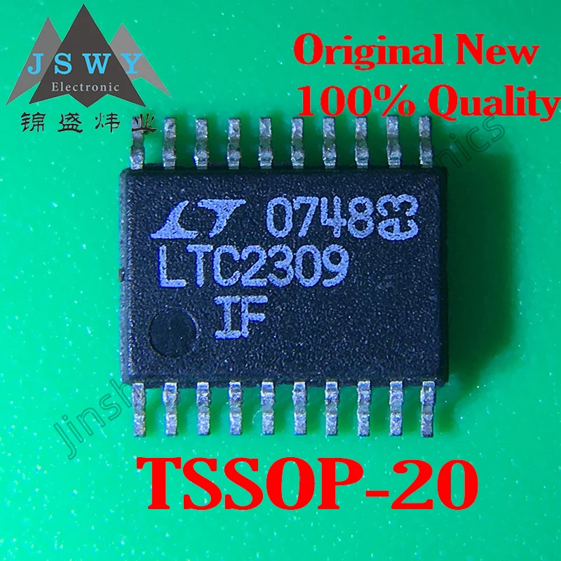 

2 pieces Electronics LTC2309IF LTC2309 100% brand new imported TSSOP20 analog-to-digital converter chip IC free shipping