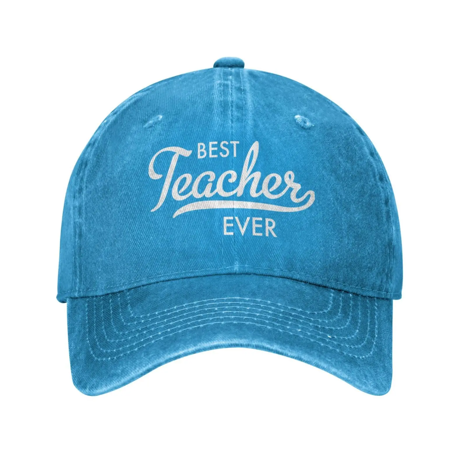 Best Teacher Ever Gifts, agradecimiento, regalo del día del profesor, gorra de béisbol, sombrero de camionero, sombreros de papá para hombre y mujer