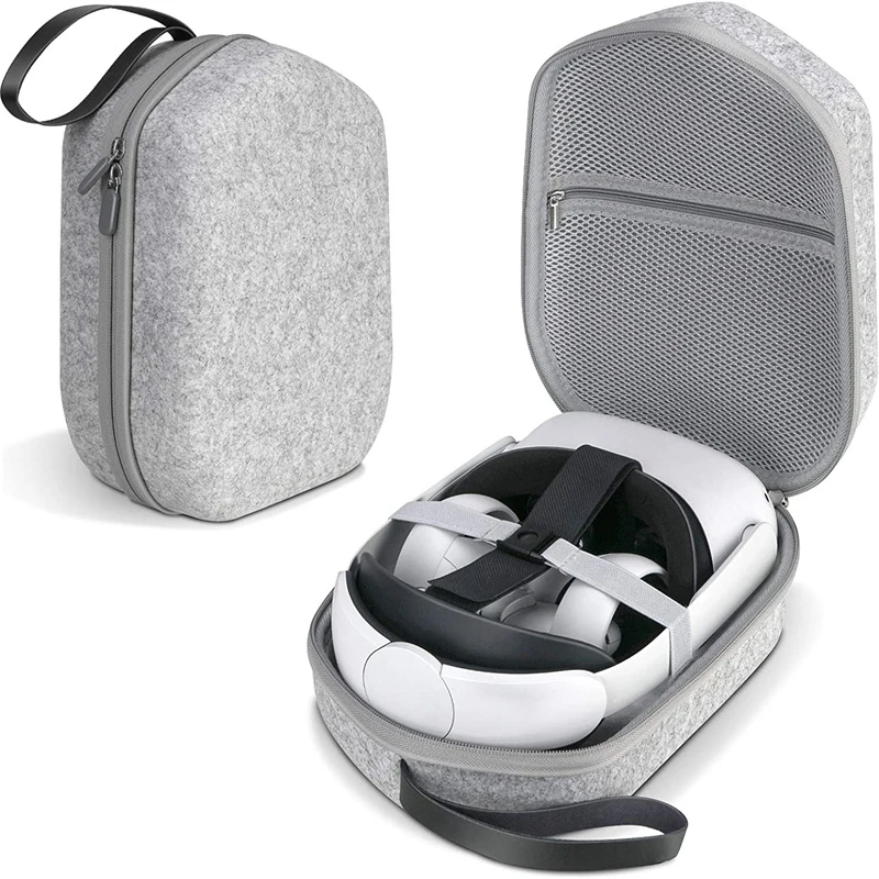 

For Pico4/Oculus Quest 2 VR Glasses Travel Carrying Case For Oculus Quest 2 Protective Bag Hard Storage Box VR Accessories