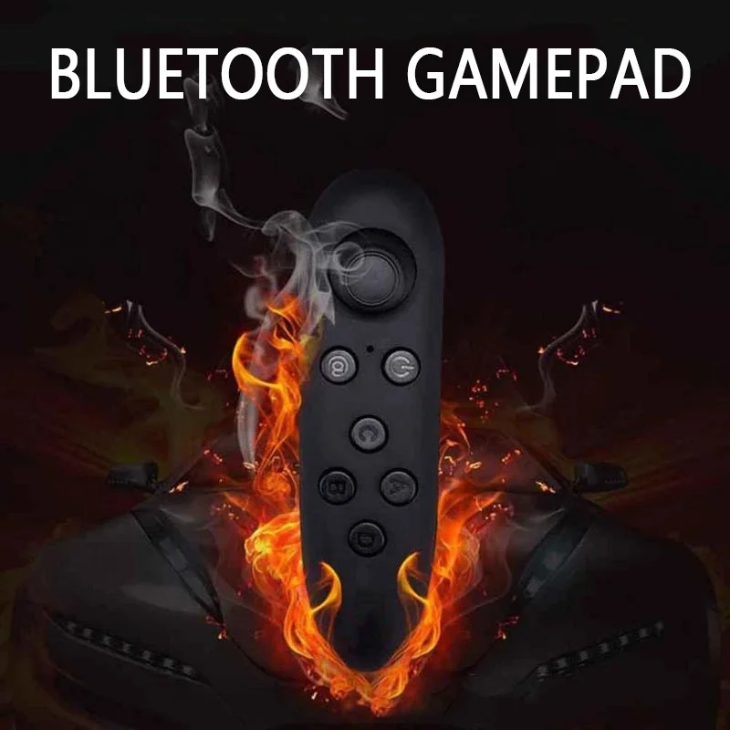 Remote Control Mobile Phone VR Glasses Wireless Android Smart Phone Gamepad Remote E book Page Turning Lever For 3D Glasses