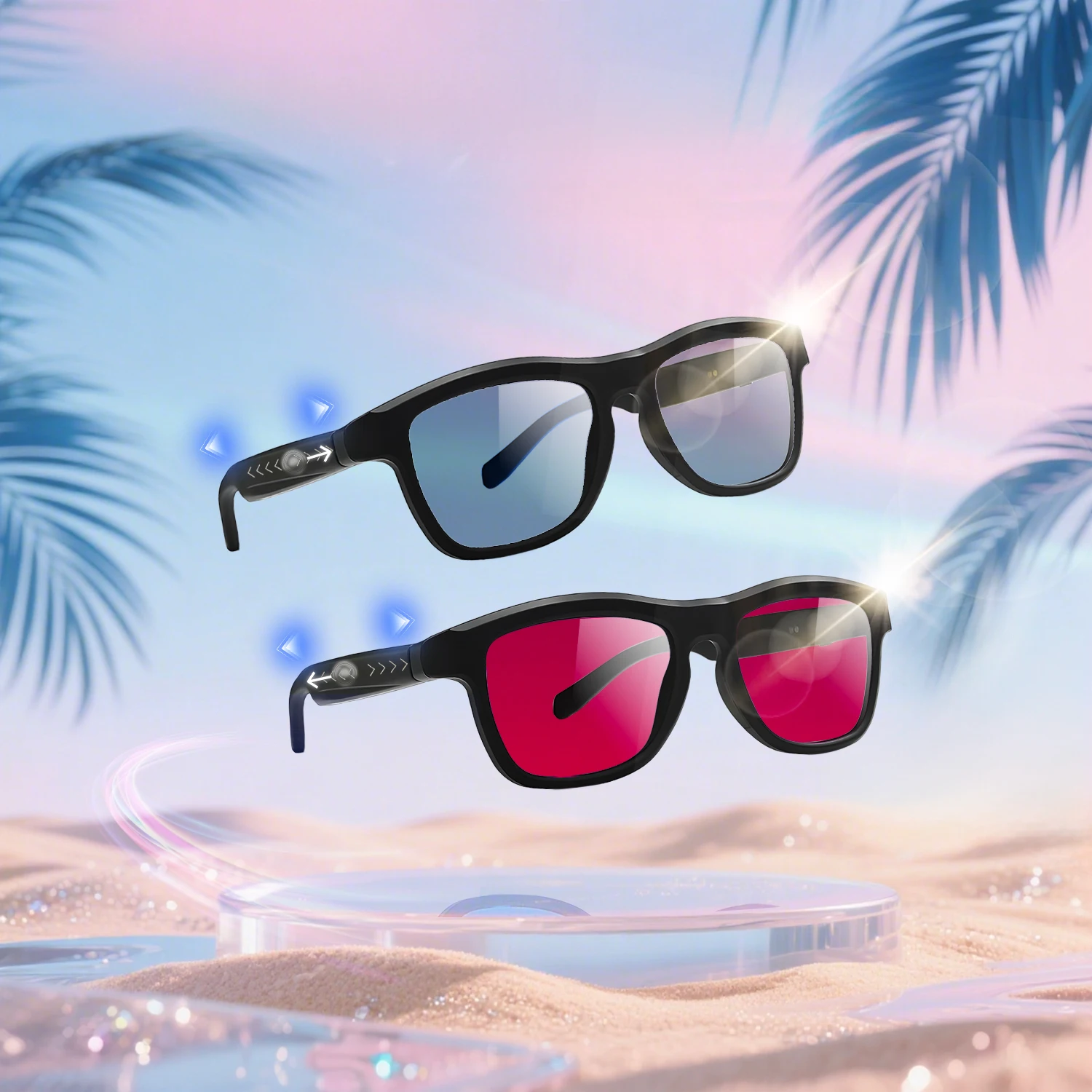 النظارات الذكية Anteojos Avec Akilli Gzlk الزجاج المتصل Occhiali Intelligenti Kacamata Spy Supertek النظارات الذكية #3