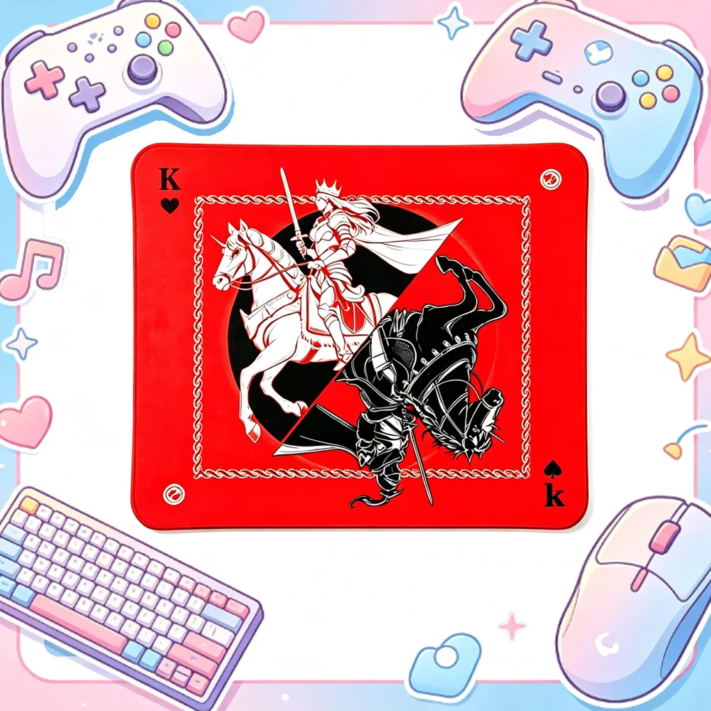 ATK Warhorse Battle Riding Mouse Pad Original Illustration E-Sports Fps Specialized Hardness SOFT Mouse Pad for Game/Office Gift