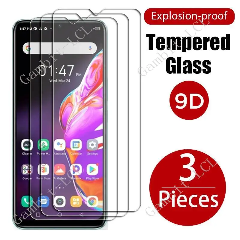 3PCS Tempered Glass For Infinix Hot 10S NFC 6.82