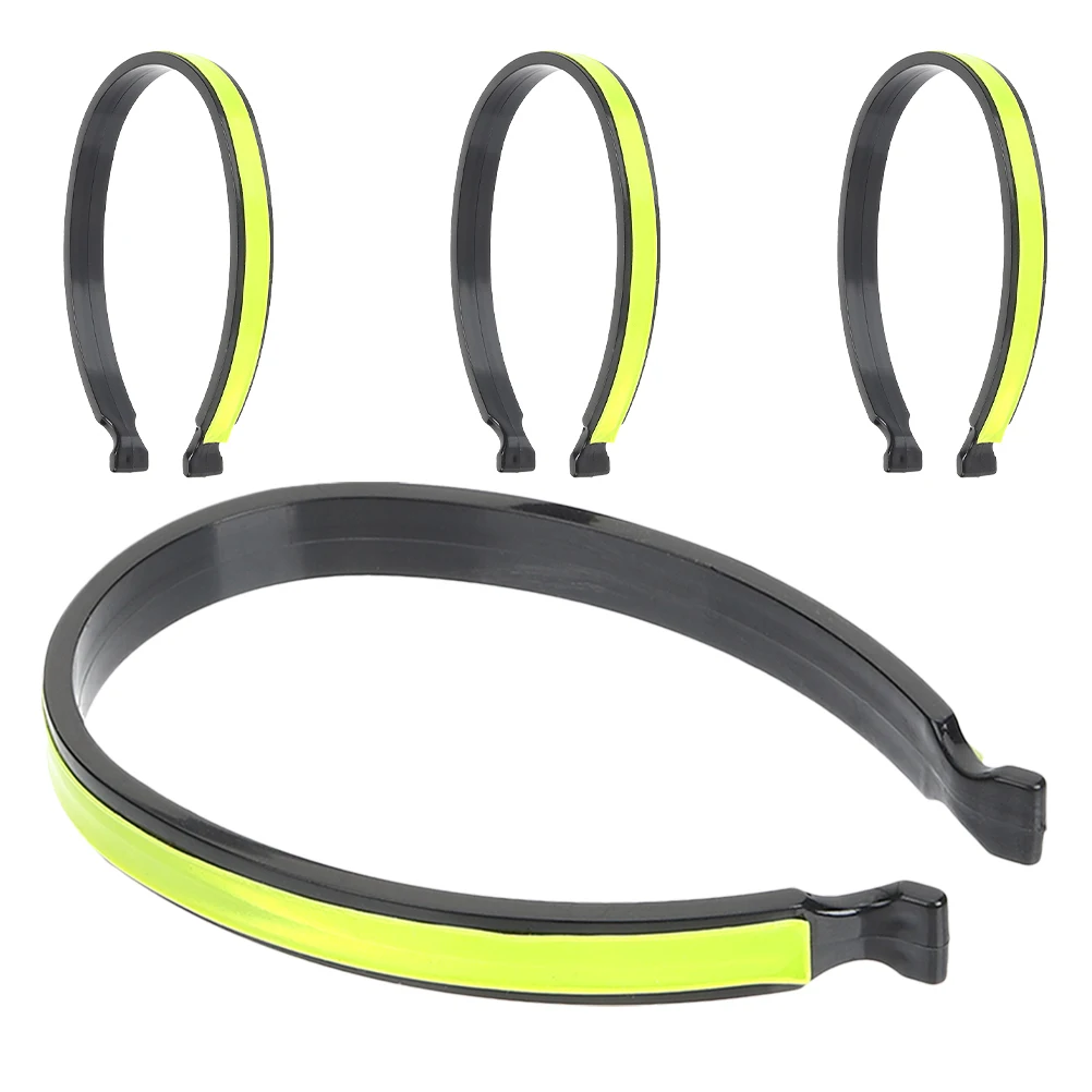 

4 Pcs Bike Night Cycling Trouser Clip Gear Pant Walk Cuff Cyclist Cuff Band Protectors