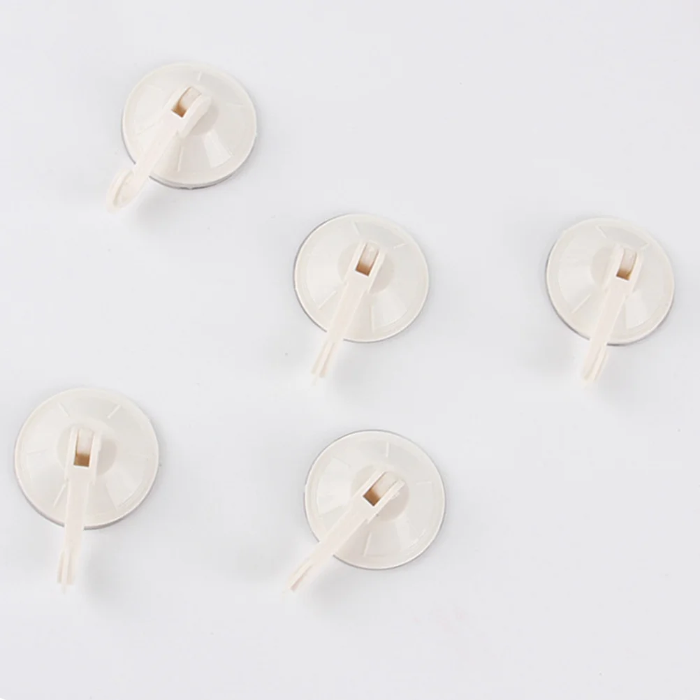 Crochets sans Trace, 5 pièces, cintre à ventouse pour le travail à domicile, sacs à vêtements de voyage, chapeaux, serviettes, Robes, rangement, support mural robuste