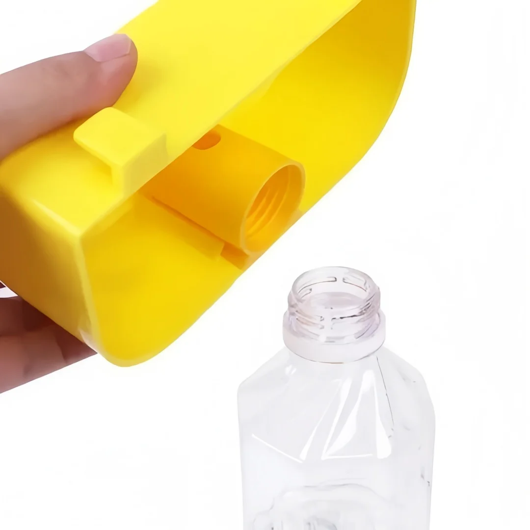 Kreativer Vogel-Wasserspender & Futterautomat für Papageien und Tauben, Hängender Trinkbecher aus Kunststoff für Vogelkäfige, Spezielle Vogelpflege-Ausstattung – Detail 10