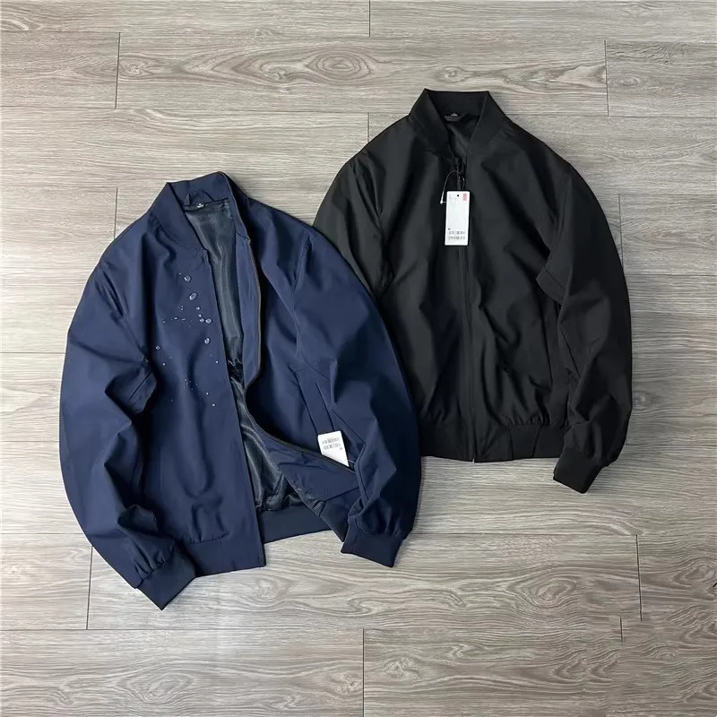 

Мужская верхняя одежда Basic Sle Pilot Jaet с бейсбольным воротником, осенне-весенняя одежда-стойка Long Sve, универсальный простой дизайн