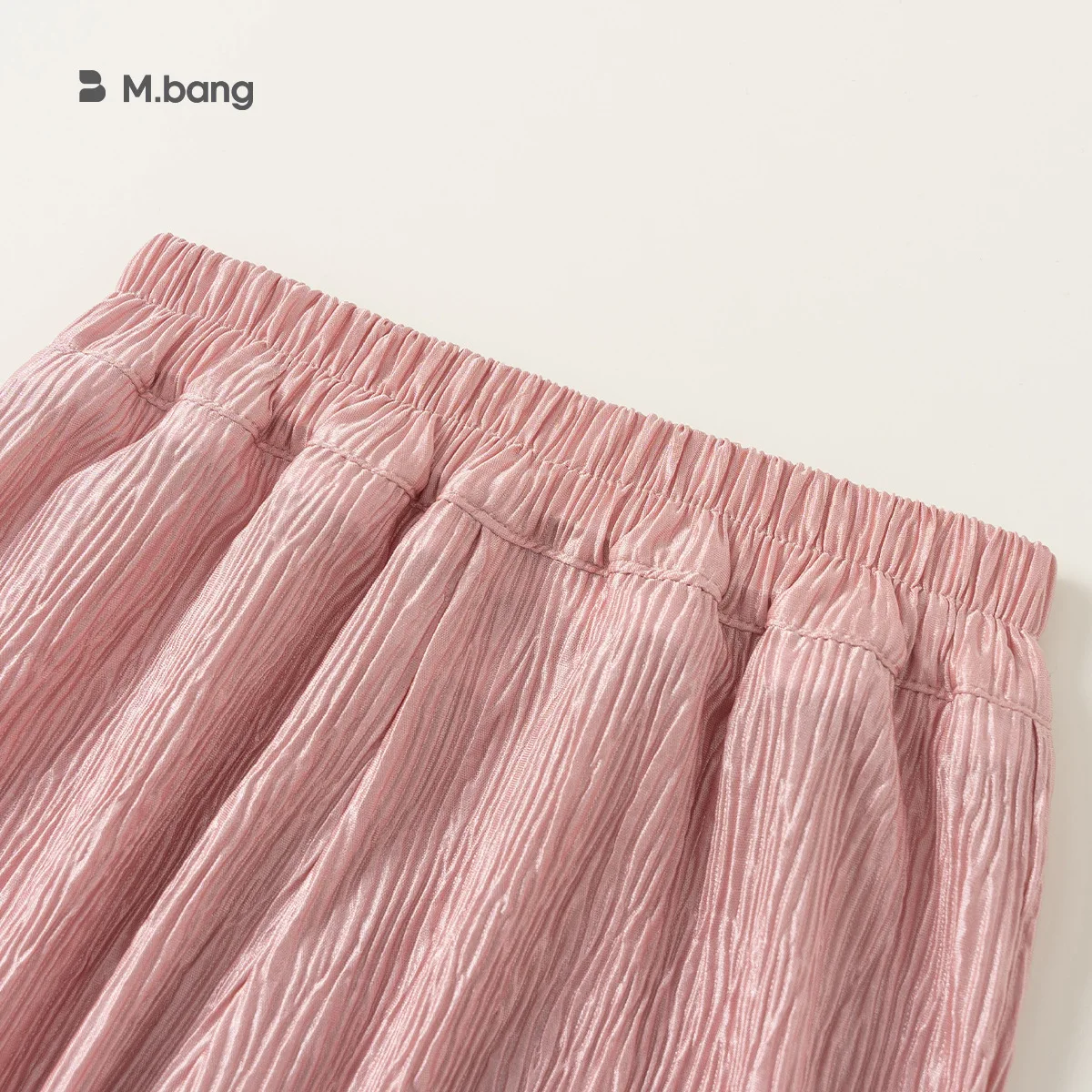 Girls Bell Bottom Pink Sweet Girls Pants Spring Light and Thin Childrens Pants