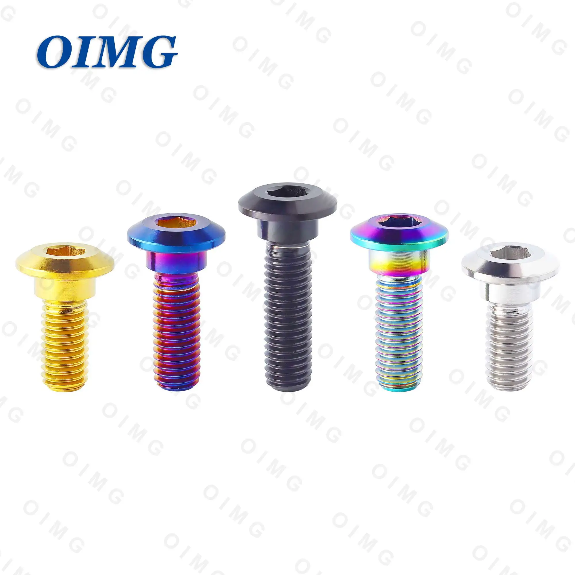Motorcycle Caliper Disc Brake Rotor Screw M8x20 25 30mm Titanium Bolts for YAMAHA Suzuki Rear Brake Disc Rotor Bolt