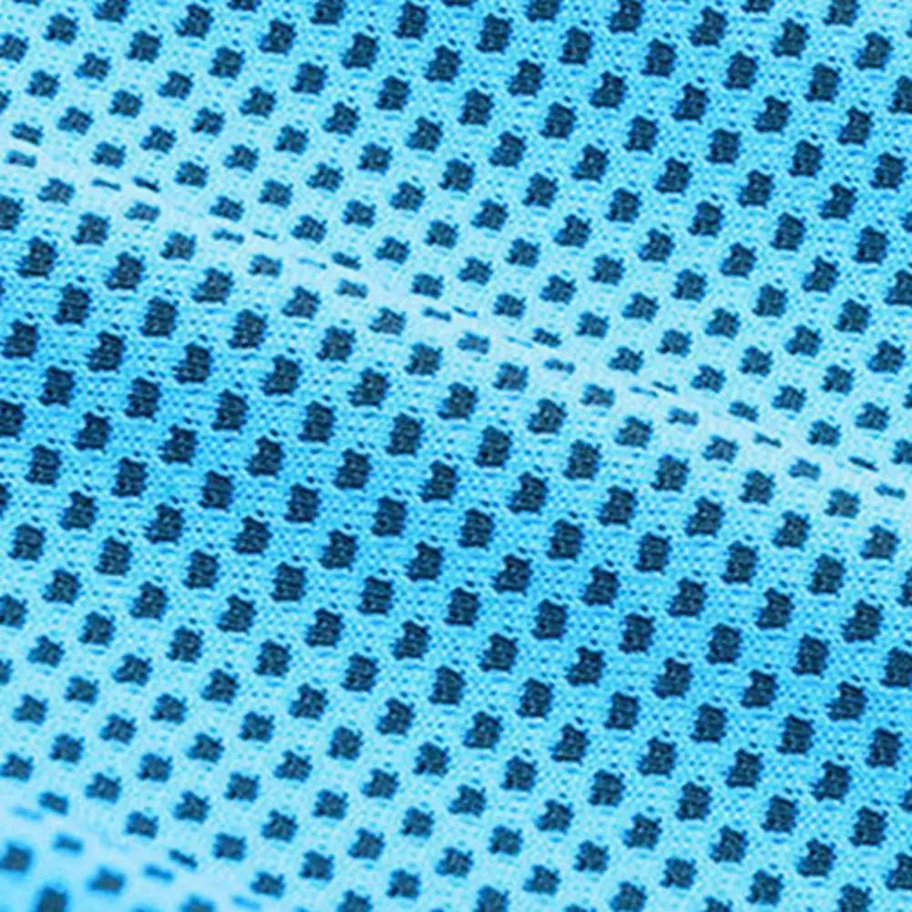 Water Absorbent  Wear-resistant Quick-drying Cold Sports Towel Solid Color Sport Ice Towel Comfortable   Fitness Use