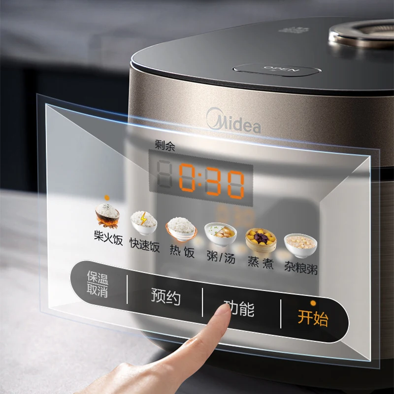 Midea 4L/5L Electric Rice Cooker Non-stick Household Multifunctional Electric Cooker Fully Automatic Kitchen Appliances