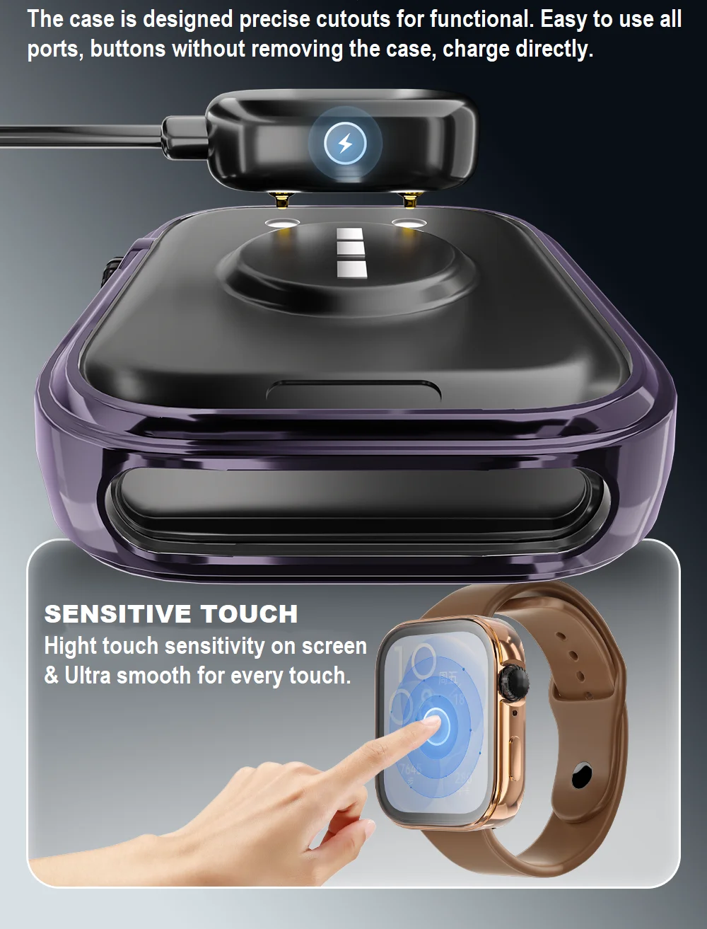 화웨이 워치용 스마트 워치 보호 커버, Fit3 소프트 TPU 범퍼 프레임, 풀 스크린 스크래치 방지 보호 케이스, 30 개