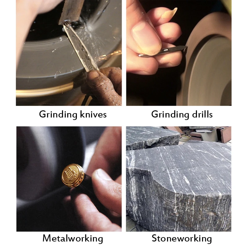 Electric Desktop Grinder Polishing Machine 220V Bench Grinder Knife Sharpener for Metal Woodworking Desktop Polishing Tools