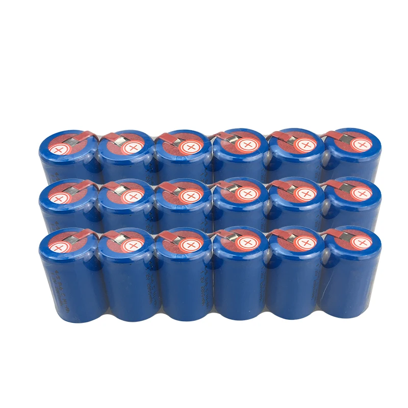 New High Quality 4/5SC SC Sub C Li Po Lithium Battery 1.2V 2800Mah Rechargeable NiMH Battery with Solder Rod