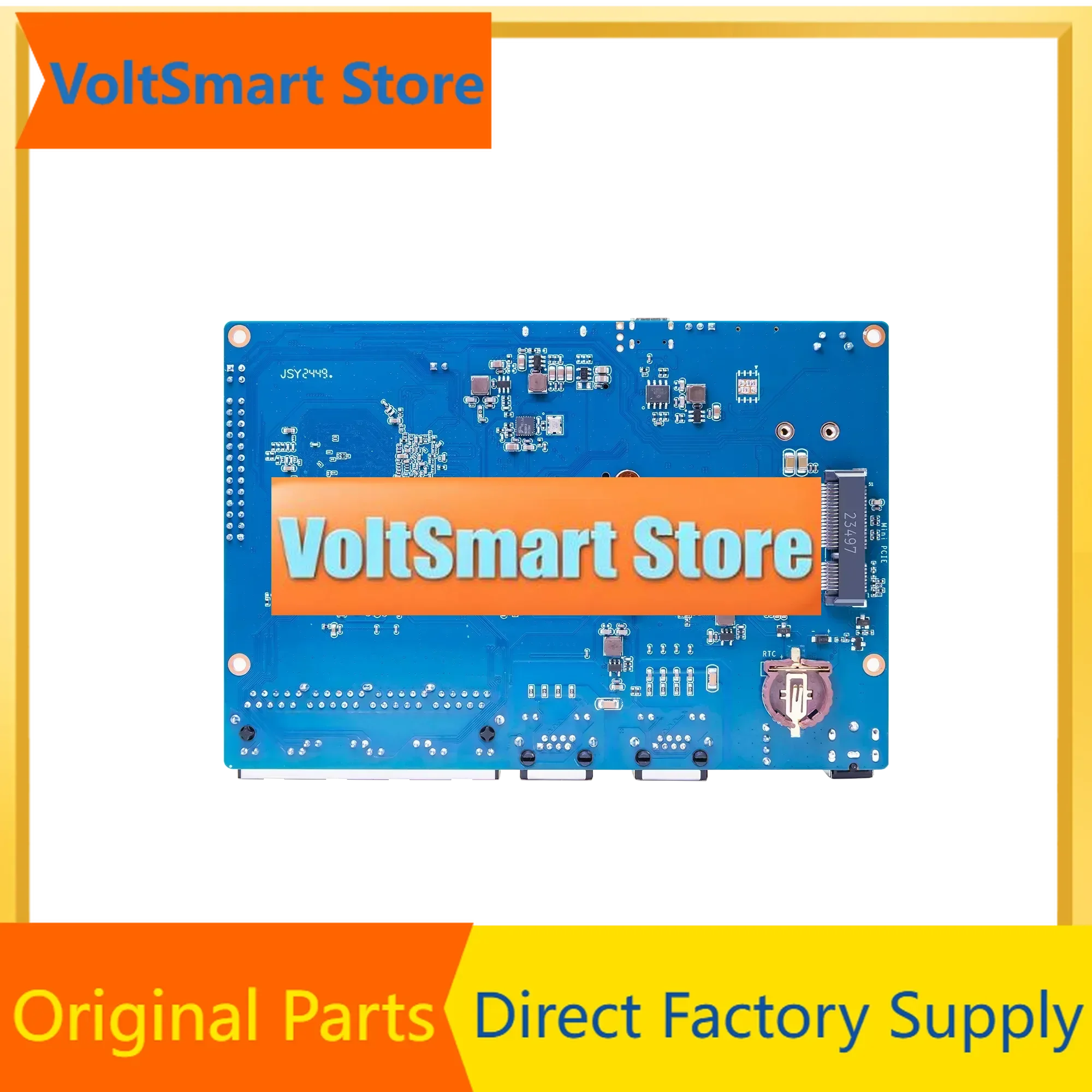 VoltSBanana Pi BPI-RV2 Siflower SF21H8898 4 Core RISC-V Processor 512MB DDR3 16 MB SPI NOR Flash RTC Risc-V Gateway Board